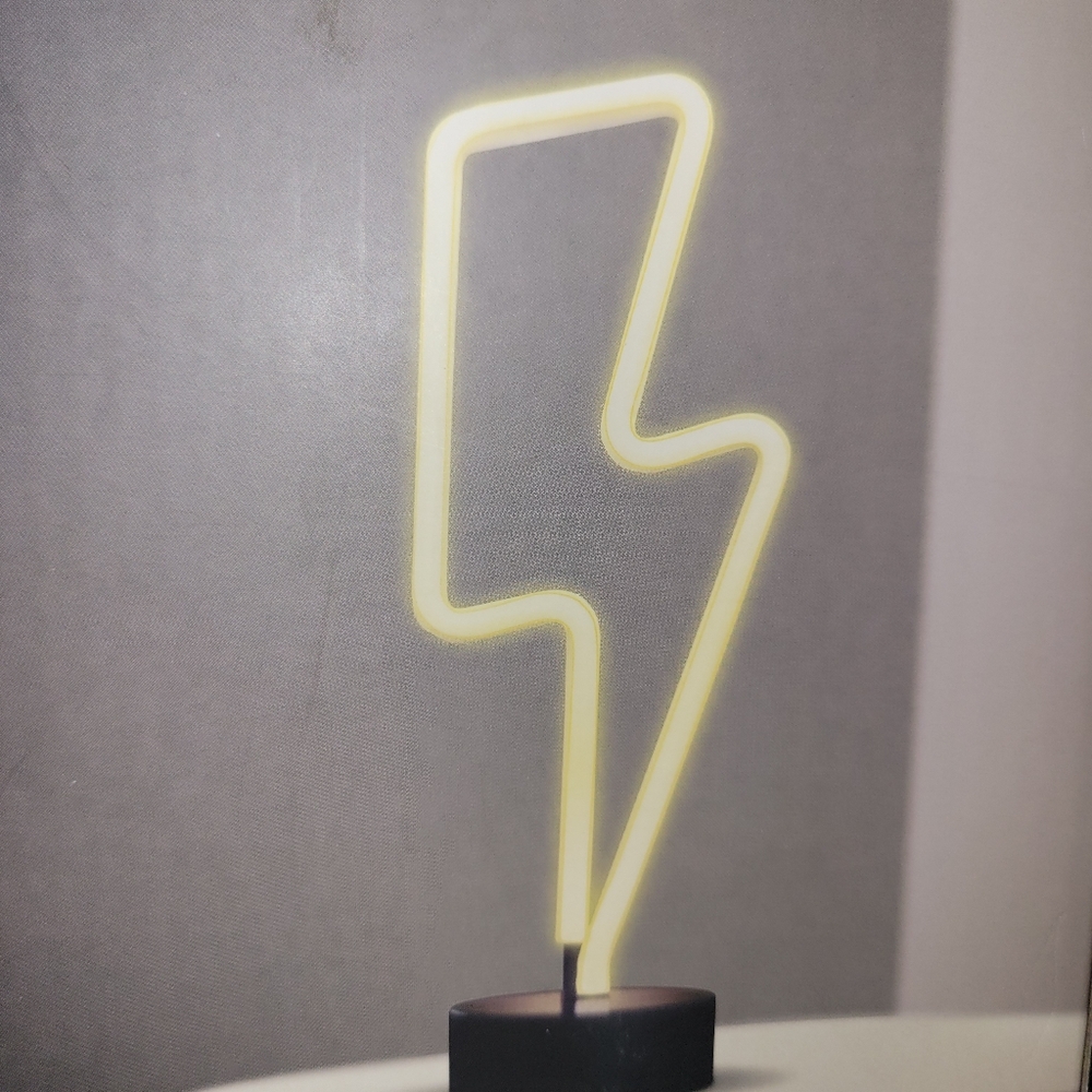 Lightning bolt Tabletop light - Picture 2 of 4